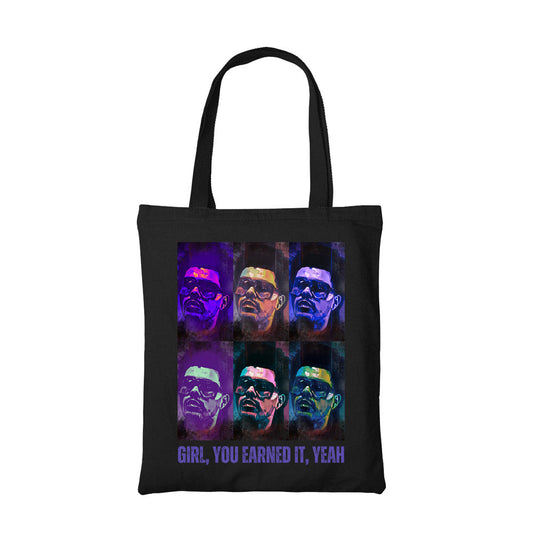 the weeknd earned it tote bag cotton printed music band buy online india the banyan tee tbt men women girls boys unisex