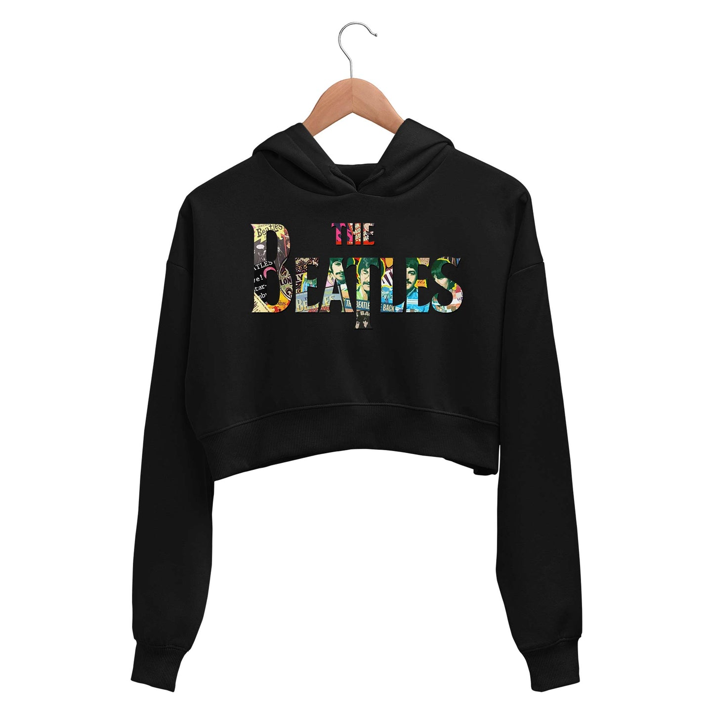 The Beatles Crop Hoodie Crop Hooded Sweatshirt for Women The Banyan Tee TBT