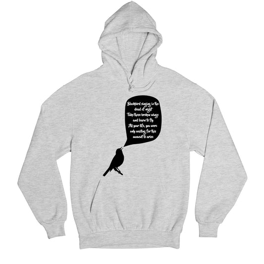 The Beatles Hoodie - Blackbird Hooded Sweatshirt The Banyan Tee TBT