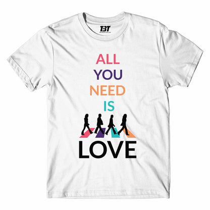 All You Need Is Love The Beatles T-shirt - T-shirt The Banyan Tee TBT shirt for men women boys designer stylish online cotton india