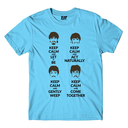 Keep Calm The Beatles T-shirt - T-shirt The Banyan Tee TBT shirt for men women boys designer stylish online cotton india