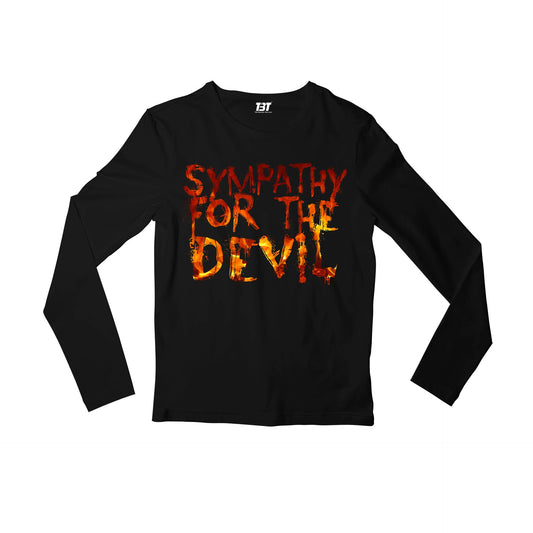 the rolling stones sympathy for the devil full sleeves long sleeves music band buy online india the banyan tee tbt men women girls boys unisex black