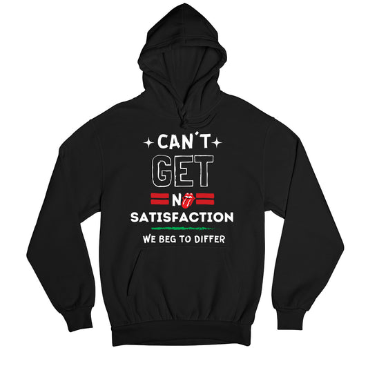 the rolling stones can't get no satisfaction hoodie hooded sweatshirt winterwear music band buy online india the banyan tee tbt men women girls boys unisex black