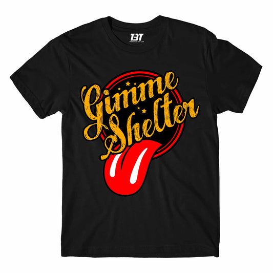 the rolling stones gimme shelter t-shirt music band buy online india the banyan tee tbt men women girls boys unisex black