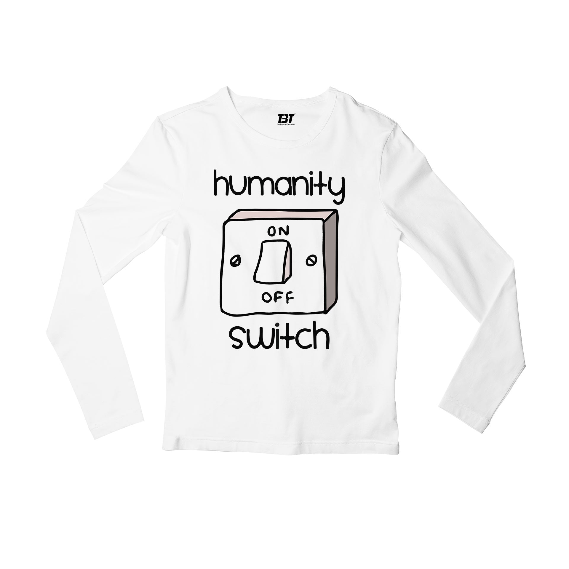 The Vampire Diaries Full Sleeves T-shirt - Humanity Switch Full Sleeves T-shirt The Banyan Tee TBT