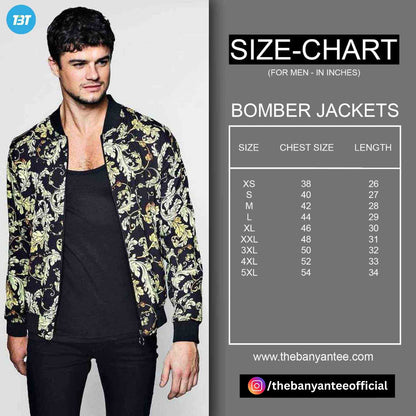 AOP Bomber Jacket - Dark Side Doodle