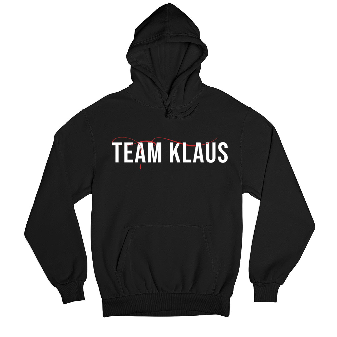 the vampire diaries team klaus hoodie hooded sweatshirt winterwear tv & movies buy online india the banyan tee tbt men women girls boys unisex black tvd stefan elena damon caroline katherine tyler bonnie