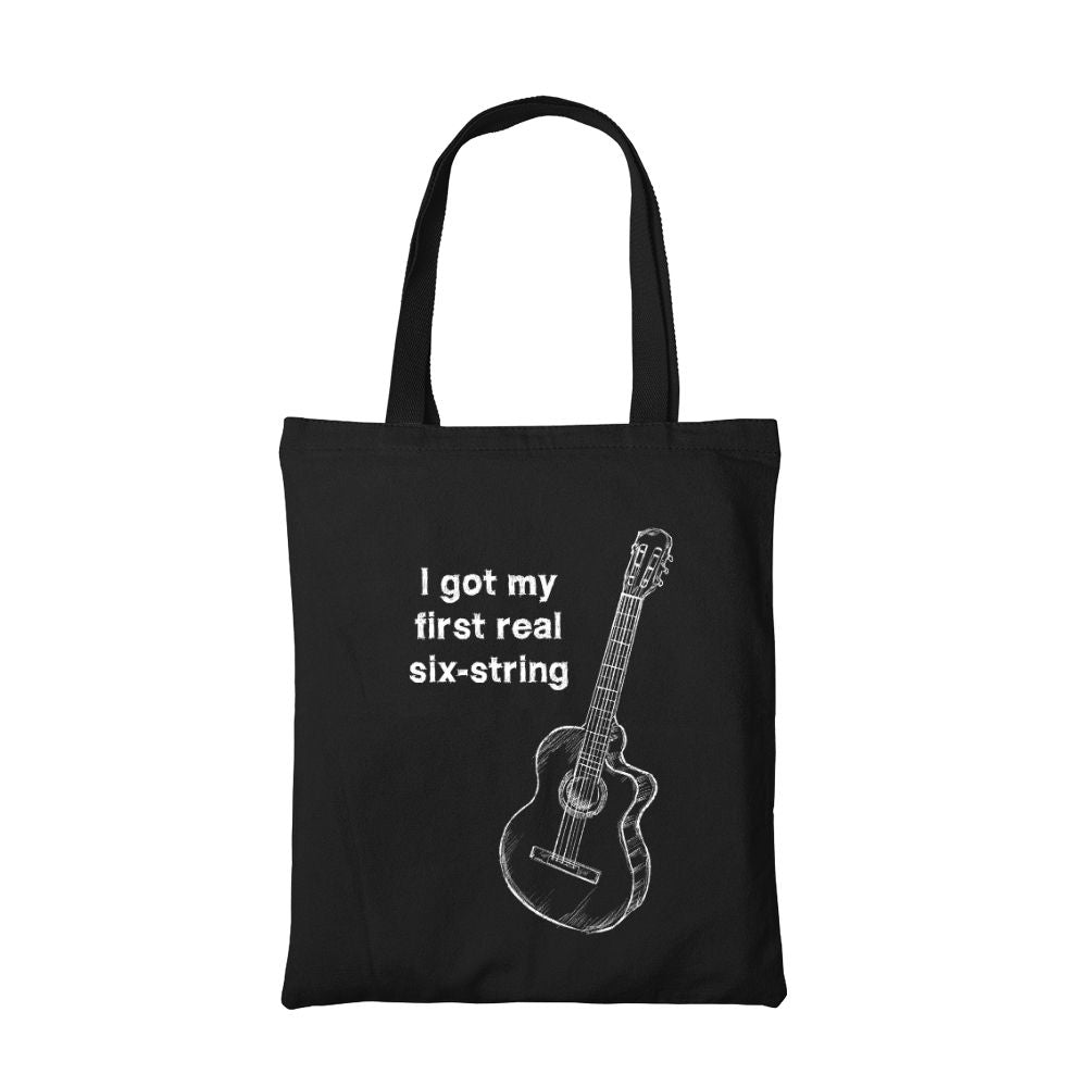 bryan adams six string tote bag cotton printed music band buy online india the banyan tee tbt men women girls boys unisex  