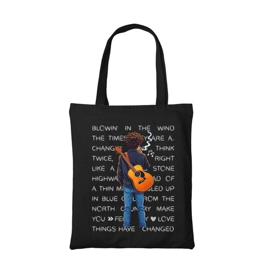 bob dylan dylanite tote bag cotton printed music band buy online india the banyan tee tbt men women girls boys unisex  