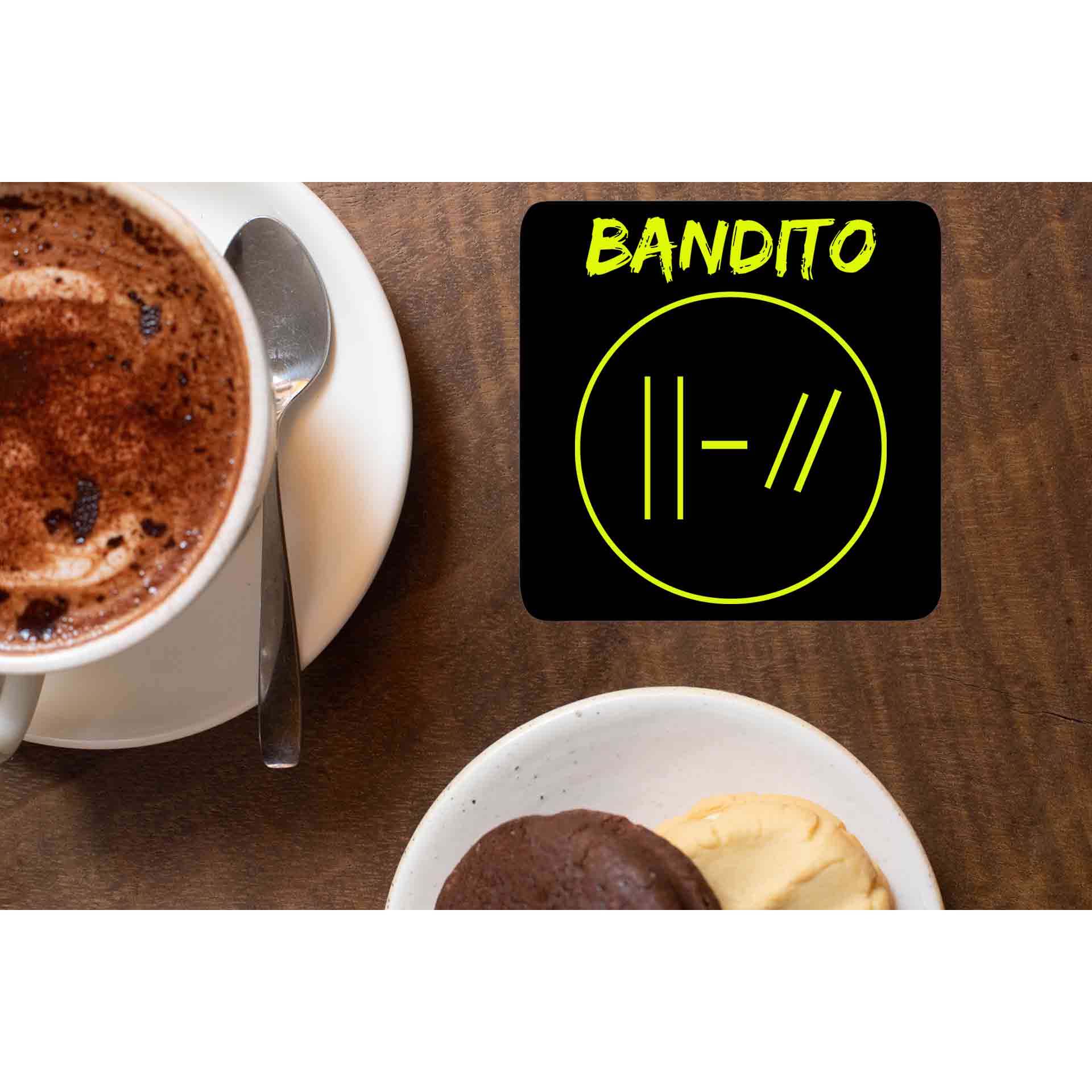 twenty one pilots bandito coasters wooden table cups indian music band buy online india the banyan tee tbt men women girls boys unisex