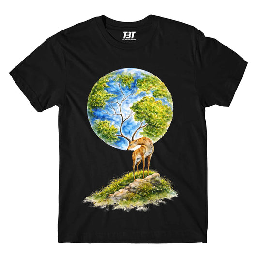 printed graphic wild harmony t-shirt printed graphic stylish buy online india the banyan tee tbt men women girls boys unisex black