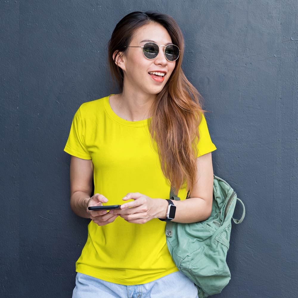 yellow tops by the banyan tee plain yellow top for girls tops for girls tops for women