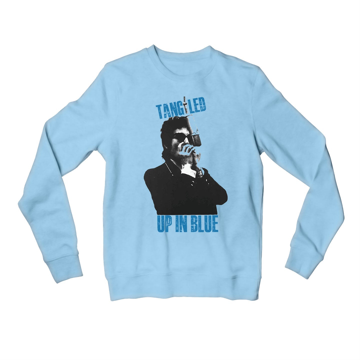 bob dylan tangled up in blue sweatshirt upper winterwear music band buy online india the banyan tee tbt men women girls boys unisex gray