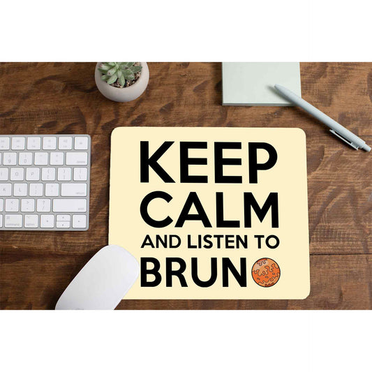 bruno mars keep calm mousepad logitech large anime music band buy online india the banyan tee tbt men women girls boys unisex