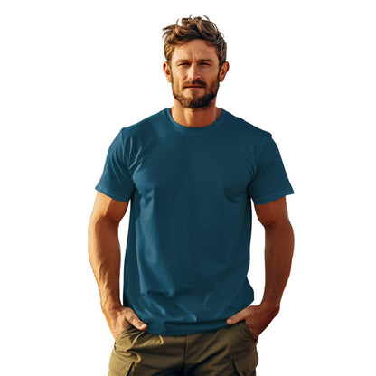 plain t-shirt india coral blue t-shirt coral blue tshirts coral blue tshirt the banyan tee tbt basics buy plain tshirts india tshirts for men tshirts for women boys girls branded tshirts