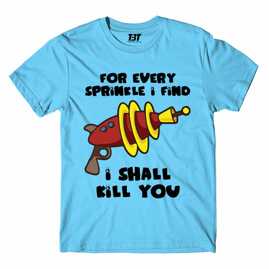 family guy i shall kill you t-shirt tv & movies buy online india the banyan tee tbt men women girls boys unisex Sky Blue - stewie griffin dialogue