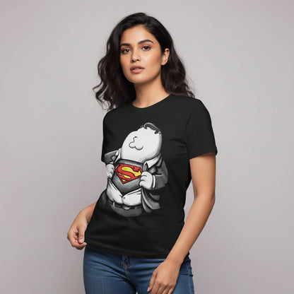 family guy super guy t-shirt tv & movies buy online india the banyan tee tbt men women girls boys unisex black - peter griffin