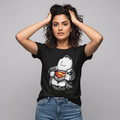 family guy super guy t-shirt tv & movies buy online india the banyan tee tbt men women girls boys unisex black - peter griffin
