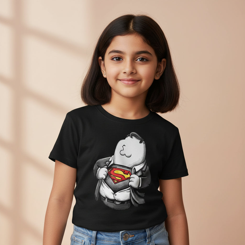 family guy super guy t-shirt tv & movies buy online india the banyan tee tbt men women girls boys unisex black - peter griffin