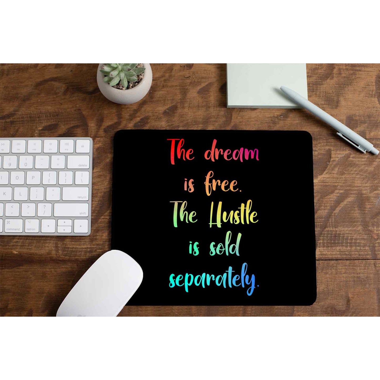 printed hustle is free mousepad logitech large anime printed graphic stylish buy online india the banyan tee tbt men women girls boys unisex  