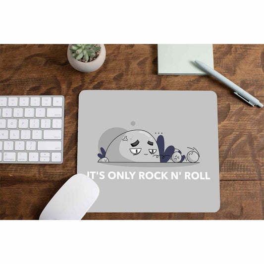 printed it's only rock n' roll mousepad logitech large anime printed graphic stylish buy online india the banyan tee tbt men women girls boys unisex  