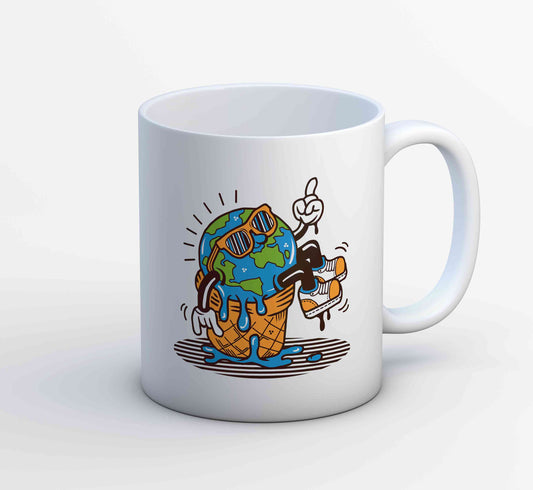 printed global warming mug coffee ceramic printed graphic stylish buy online india the banyan tee tbt men women girls boys unisex  