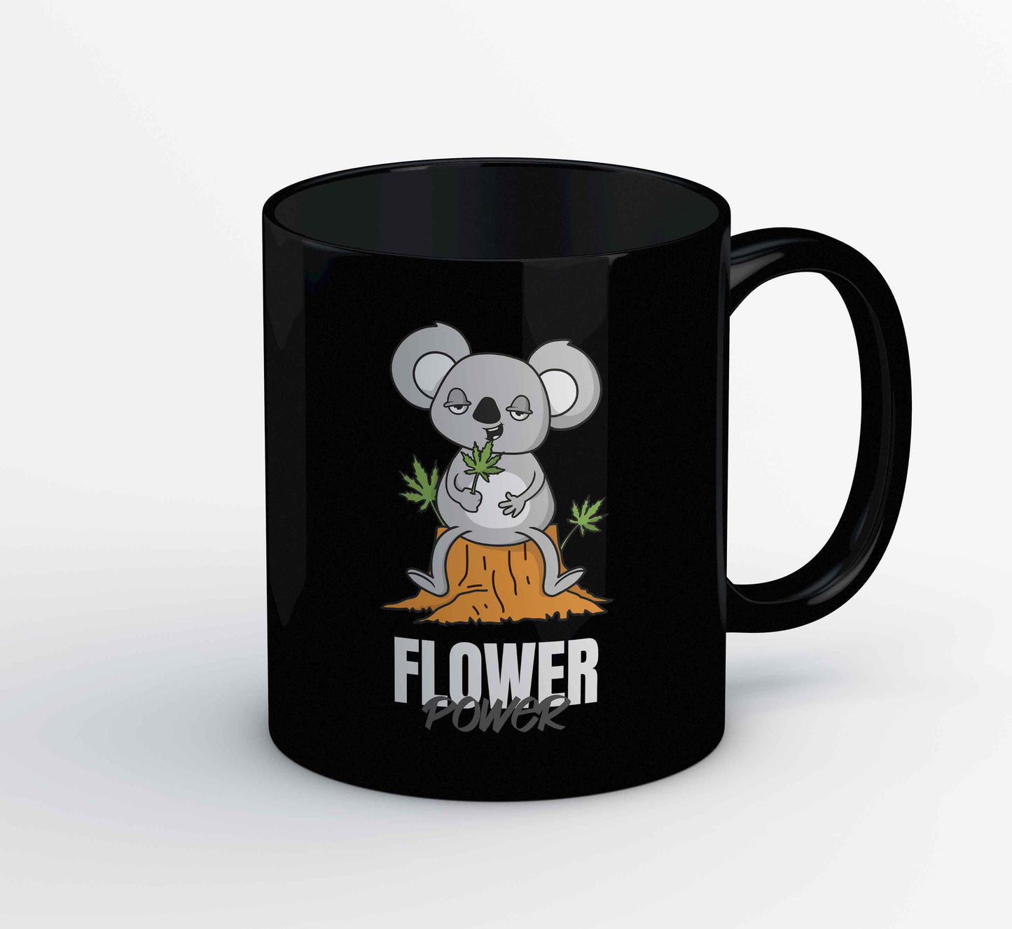 printed flower power mug coffee ceramic printed graphic stylish buy online india the banyan tee tbt men women girls boys unisex  