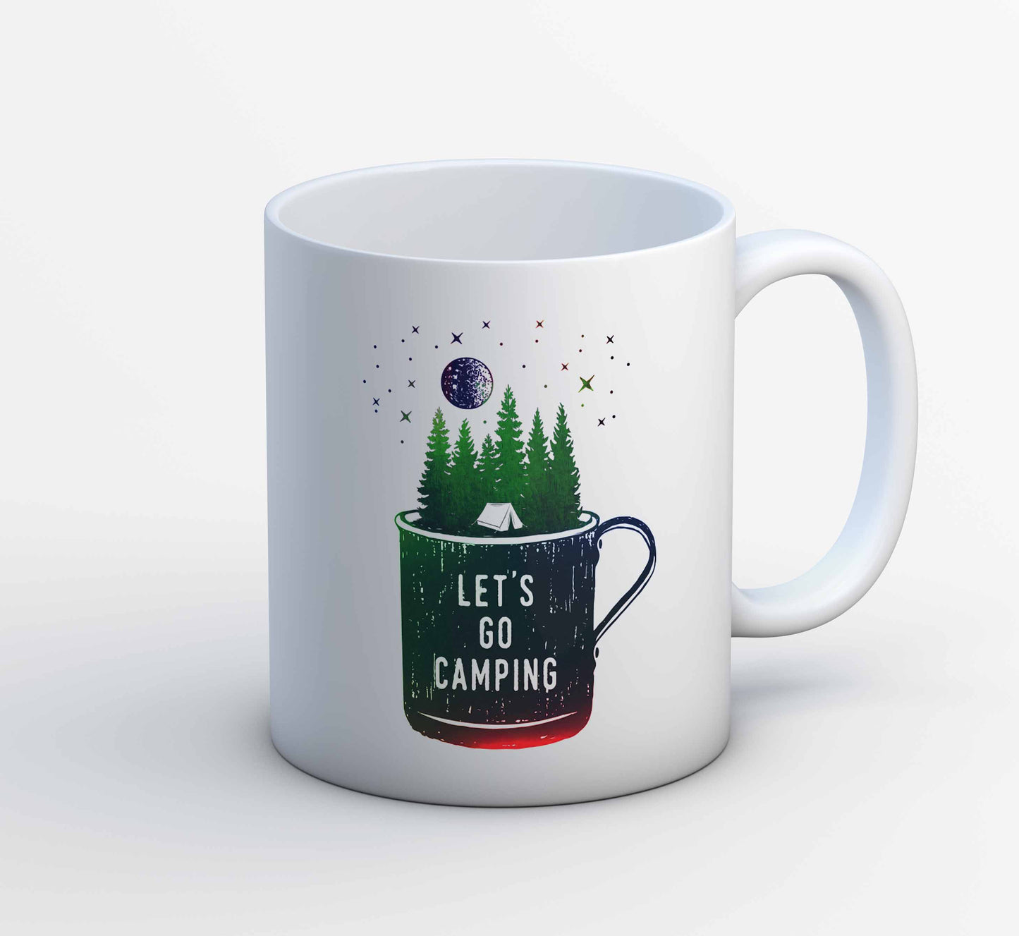 printed let's go camping mug coffee ceramic printed graphic stylish buy online india the banyan tee tbt men women girls boys unisex  
