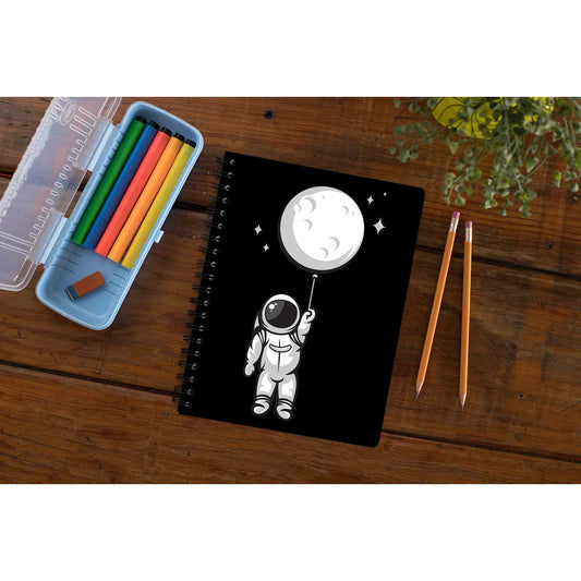 printed moon balloon notebook notepad diary buy online india the banyan tee tbt unruled