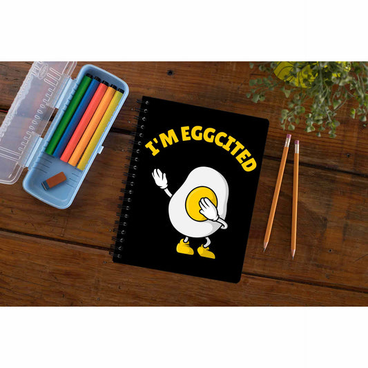printed eggcited notebook notepad diary buy online india the banyan tee tbt unruled