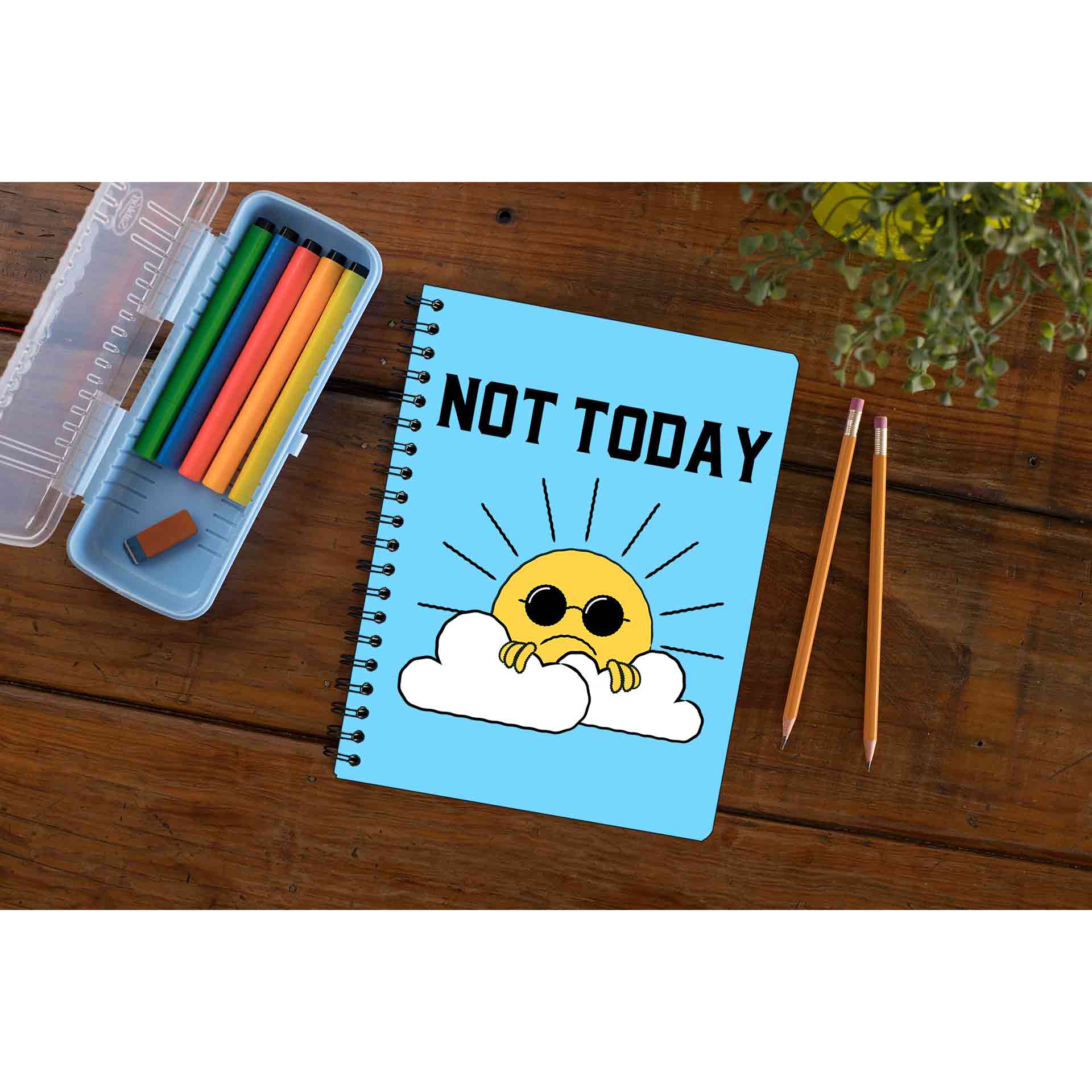 printed caffeine, ketones & cuss words notebook notepad diary buy online india the banyan tee tbt unruled 