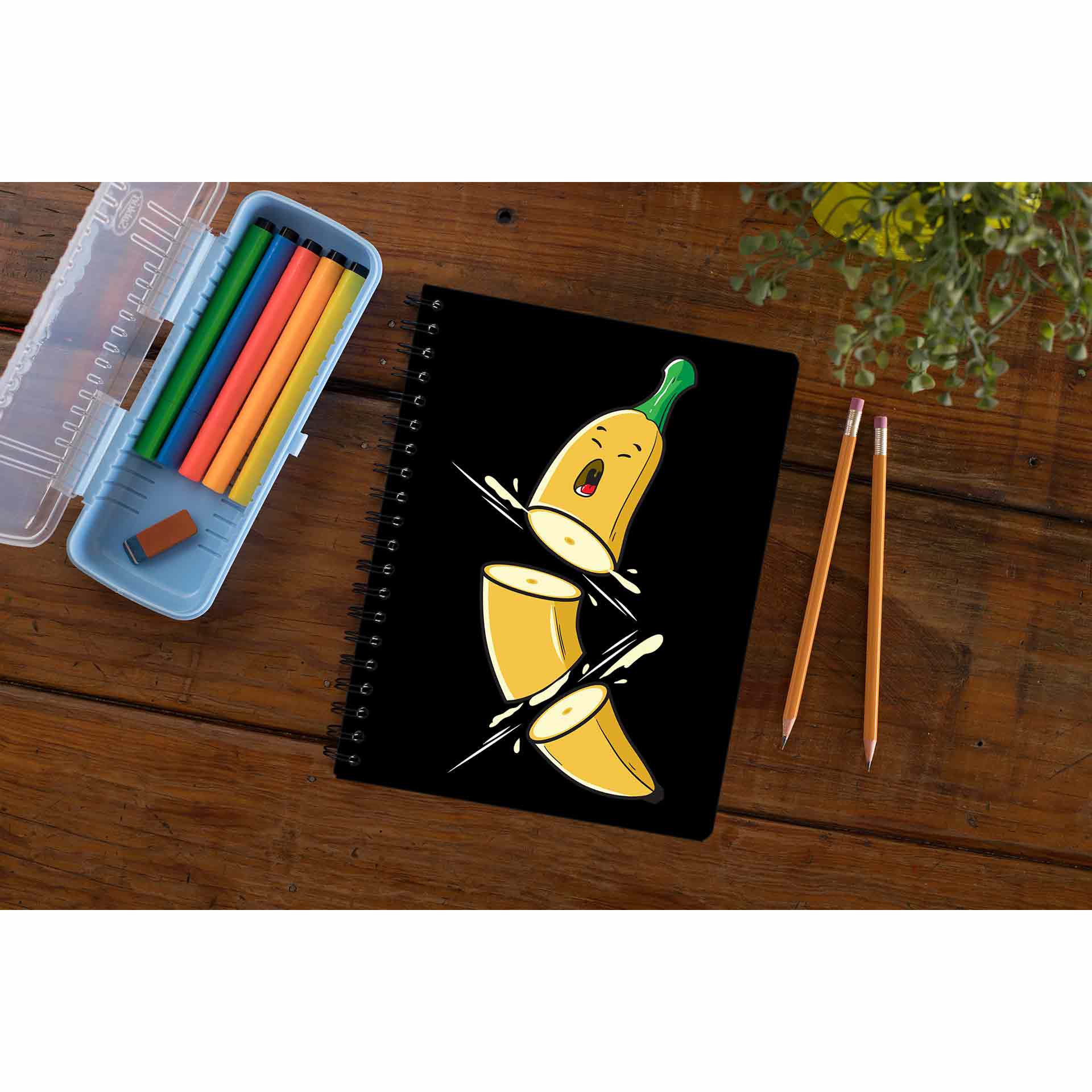printed sad banana notebook notepad diary buy online india the banyan tee tbt unruled
