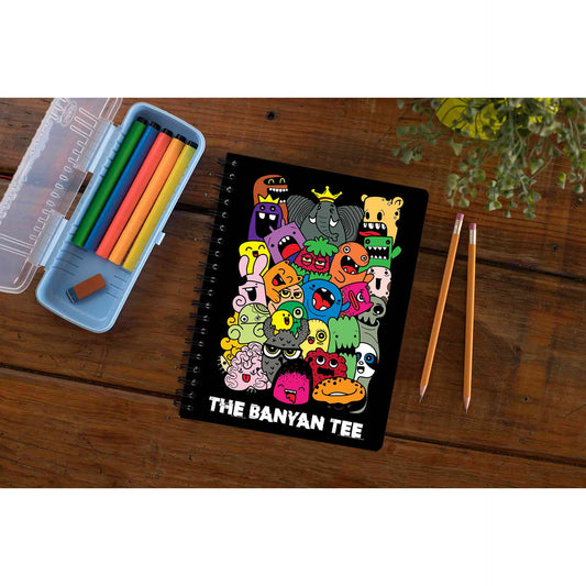 printed the banyan tee notebook notepad diary buy online india the banyan tee tbt unruled