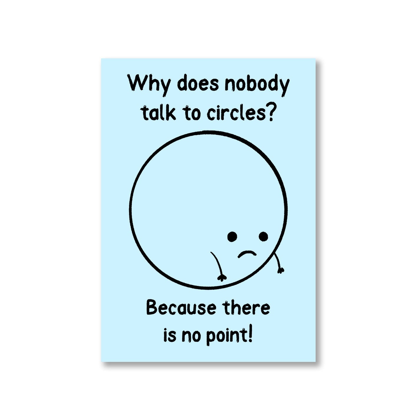 printed there's no point poster wall art buy online india the banyan tee tbt a4