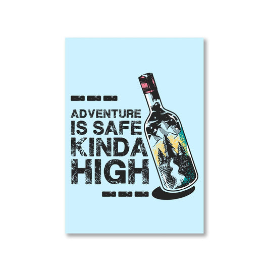 printed safe kinda high poster wall art buy online india the banyan tee tbt a4