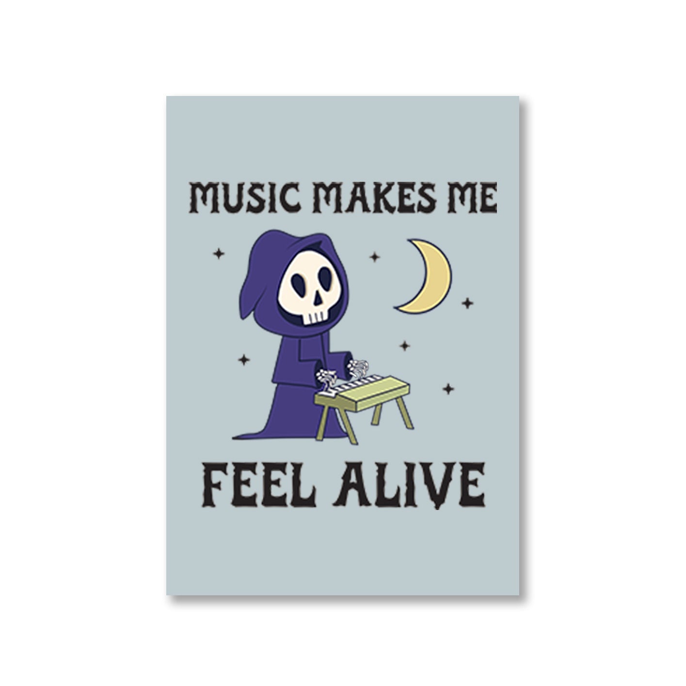 printed music makes me poster wall art buy online india the banyan tee tbt a4