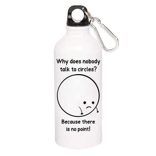 printed there's no point sipper steel water bottle flask gym shaker printed graphic stylish buy online india the banyan tee tbt men women girls boys unisex