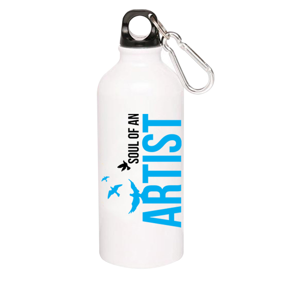 printed soul of an artist sipper steel water bottle flask gym shaker printed graphic stylish buy online india the banyan tee tbt men women girls boys unisex