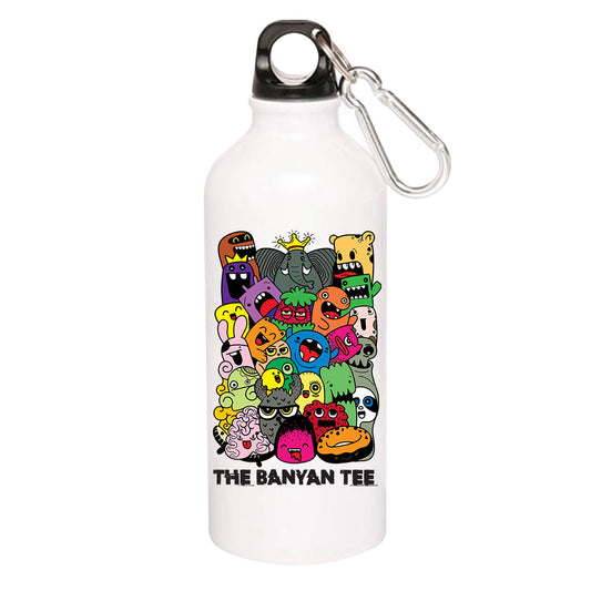 printed the banyan tee sipper steel water bottle flask gym shaker printed graphic stylish buy online india the banyan tee tbt men women girls boys unisex