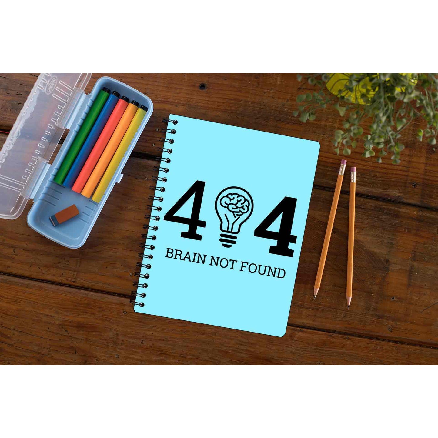 printed error 404 notebook notepad diary buy online india the banyan tee tbt unruled