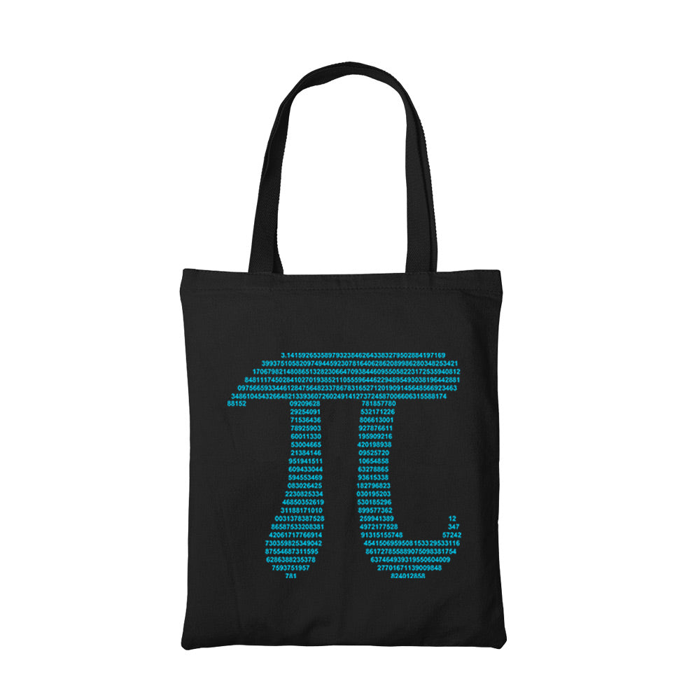 printed pi tote bag cotton printed printed graphic stylish buy online india the banyan tee tbt men women girls boys unisex  