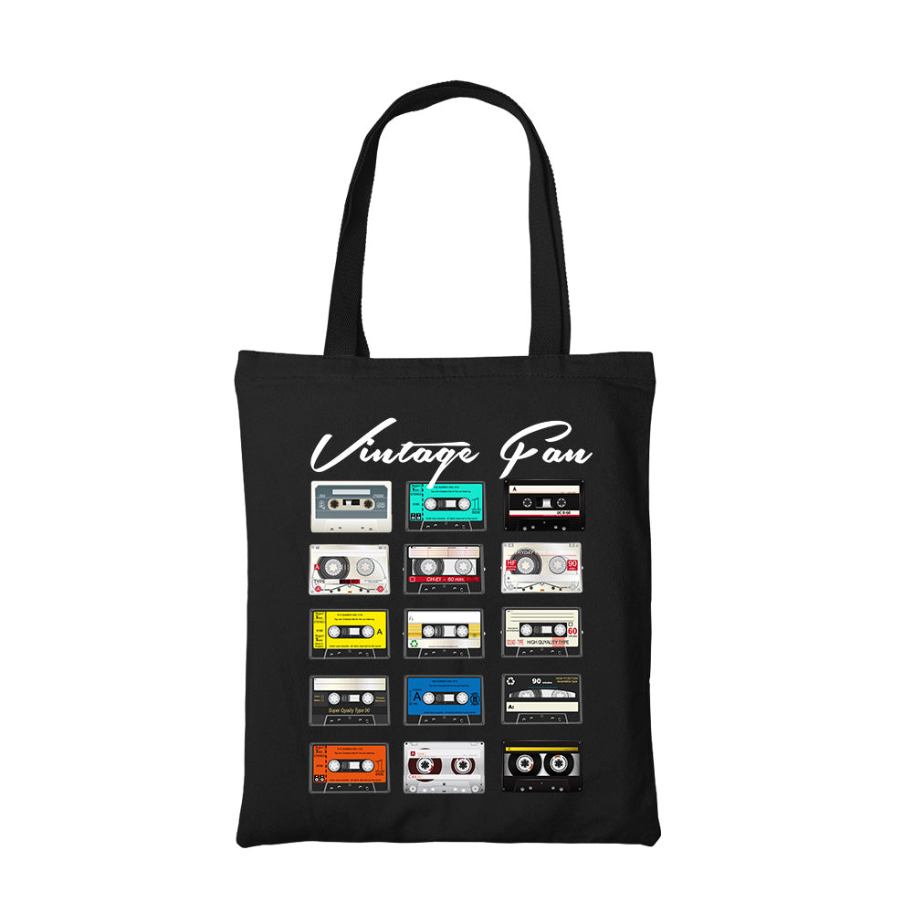 printed vintage fan tote bag cotton printed printed graphic stylish buy online india the banyan tee tbt men women girls boys unisex  