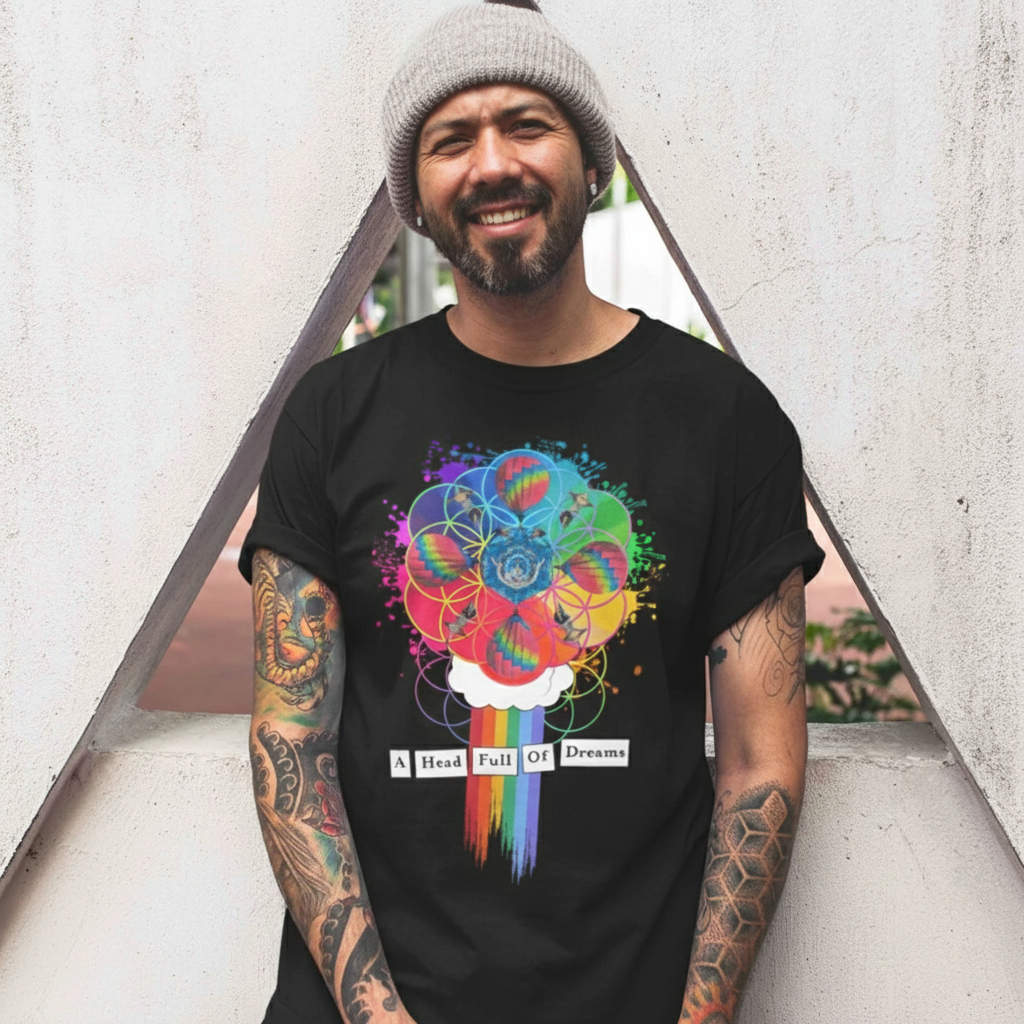 T shirt - A Head Full Of Dreams Art