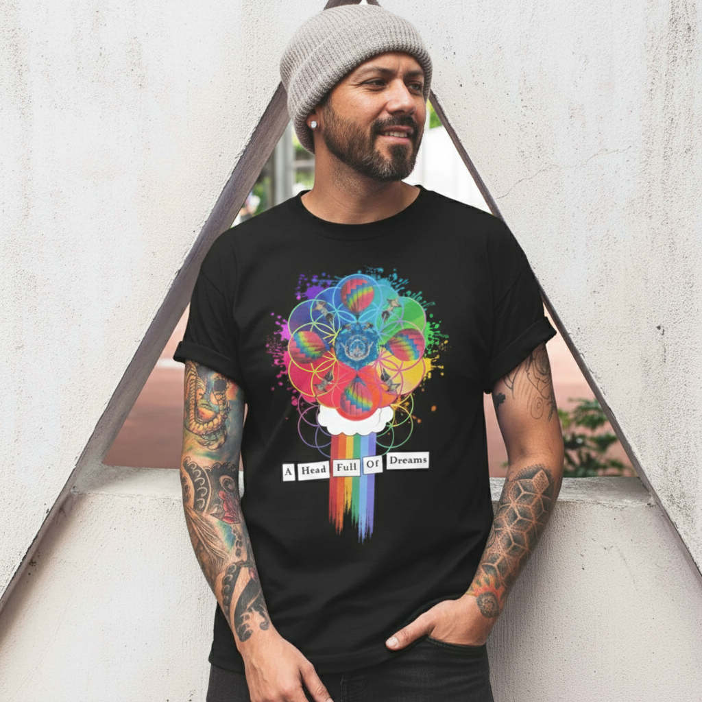 T shirt - A Head Full Of Dreams Art