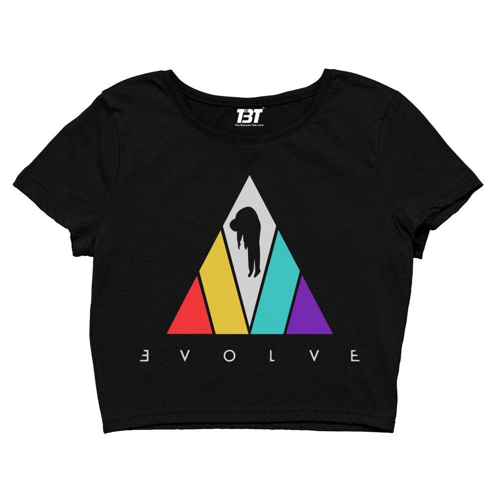 imagine dragons evolve crop top music band buy online india the banyan tee tbt men women girls boys unisex black