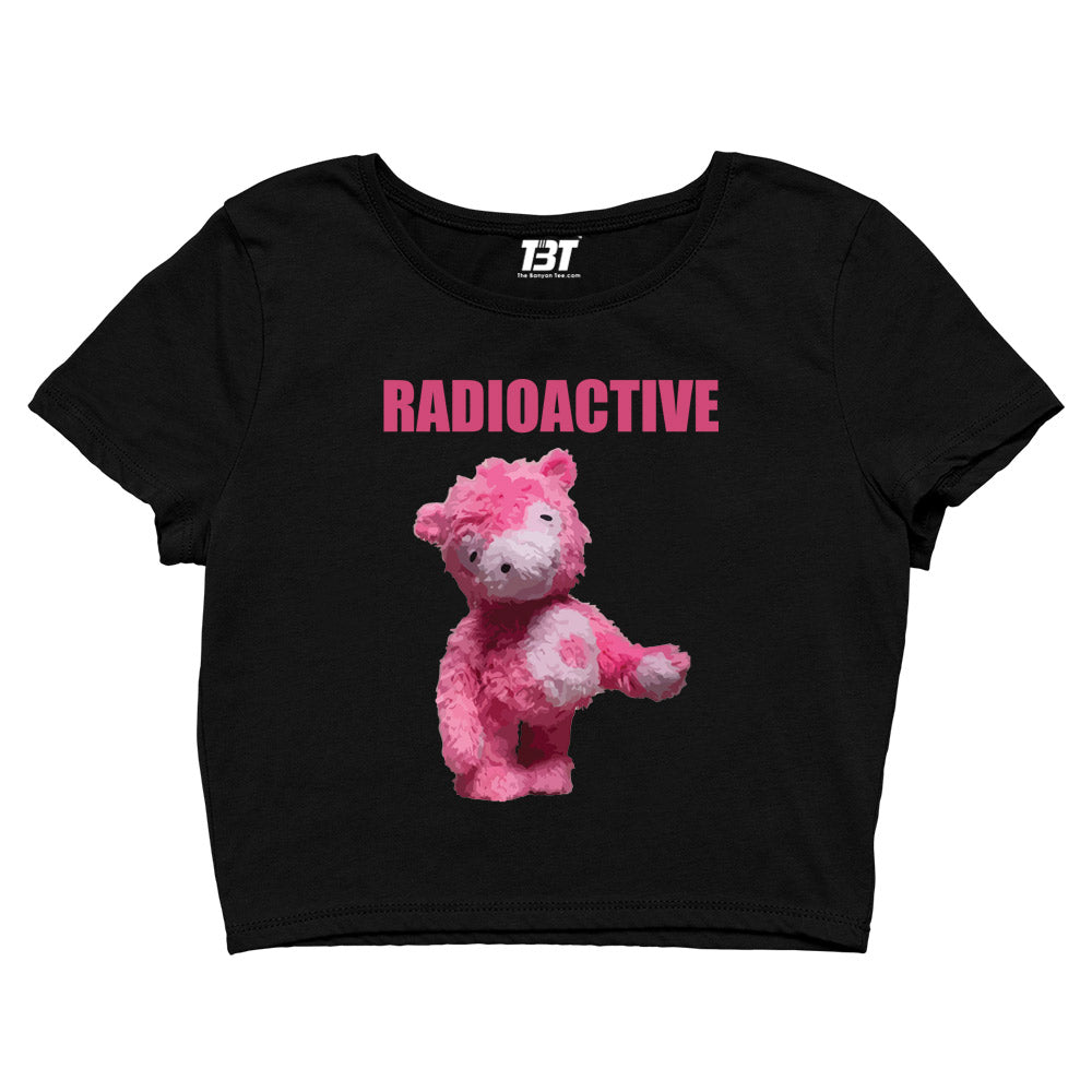 imagine dragons radioactive crop top music band buy online india the banyan tee tbt men women girls boys unisex black