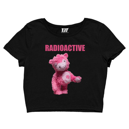 imagine dragons radioactive crop top music band buy online india the banyan tee tbt men women girls boys unisex black