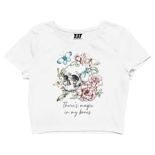 imagine dragons there's magic in my bones crop top music band buy online india the banyan tee tbt men women girls boys unisex white