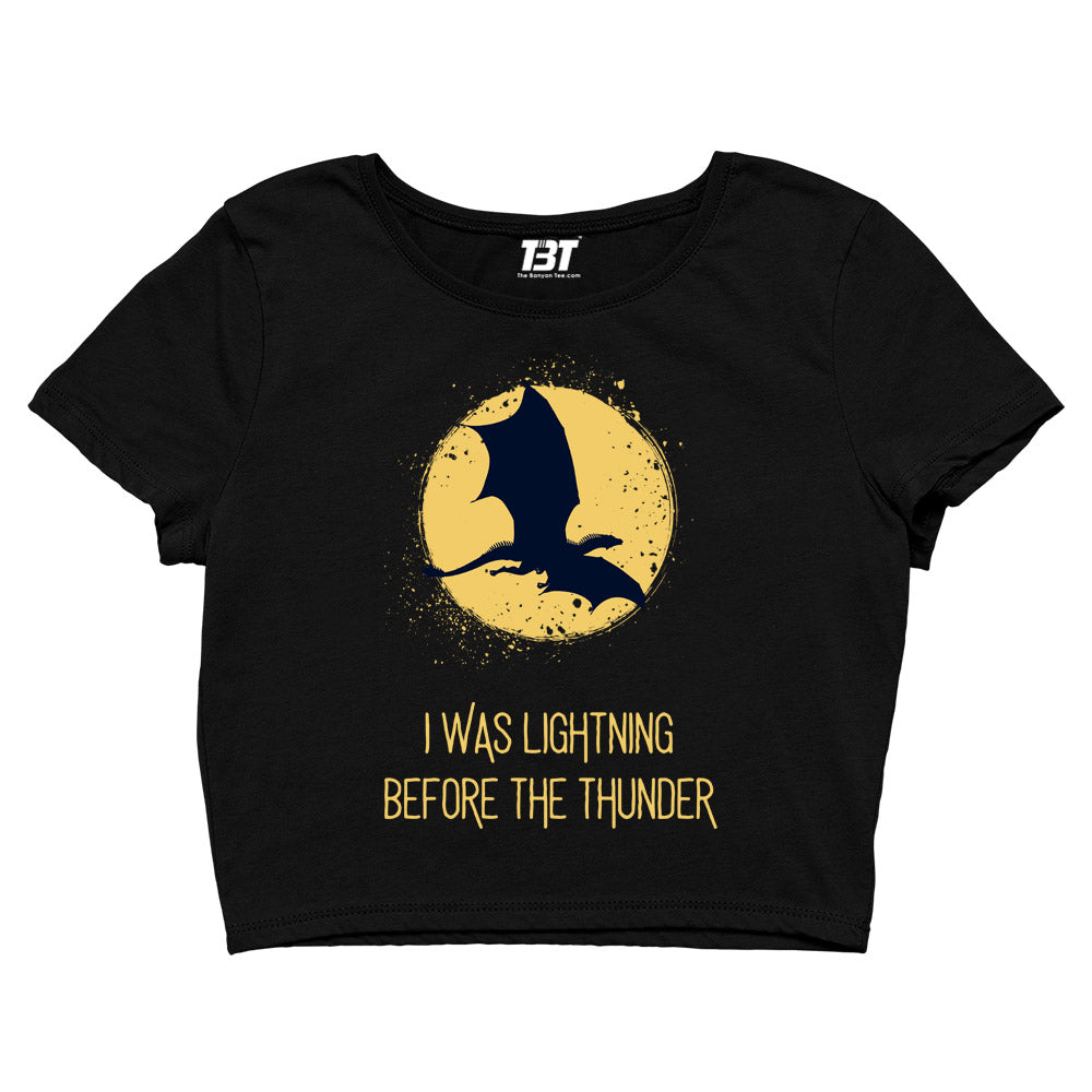 imagine dragons i was lightning before the thunder crop top music band buy online india the banyan tee tbt men women girls boys unisex black