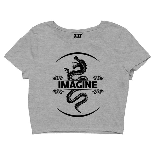 imagine dragons dragonscape crop top music band buy online india the banyan tee tbt men women girls boys unisex gray